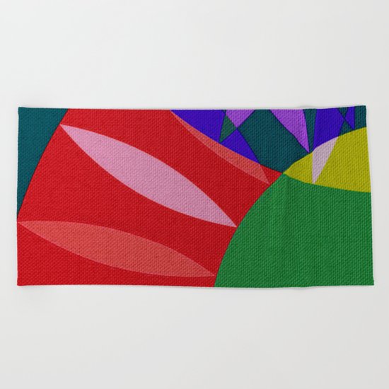 My Psychedelic God Maia Beach Towel