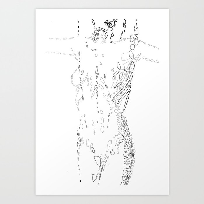 Body Dysmorphia Art Print By Anamajcen Society6 When a person thinks their muscles are too small. body dysmorphia art print by anamajcen