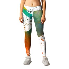 Woman soccer player 14 in watercolor Leggings | Watercolor, Whitebackground, Soccer, Playing, One, People, Silhouette, Action, Graphicdesign, Cgild 