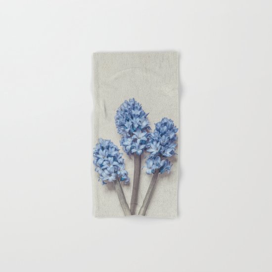 Light Blue Hyacinths Hand & Bath Towel