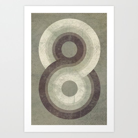 Eight Art Print