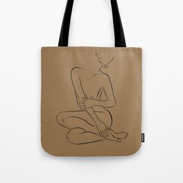 Sit Back | Nude Collection Tote Bag