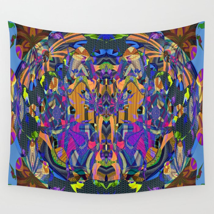 Psychedelic Essentials Trip Print 1 Wall Tapestry