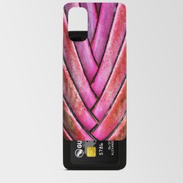 Traveler's Tree Bark Pink Tint  Android Card Case