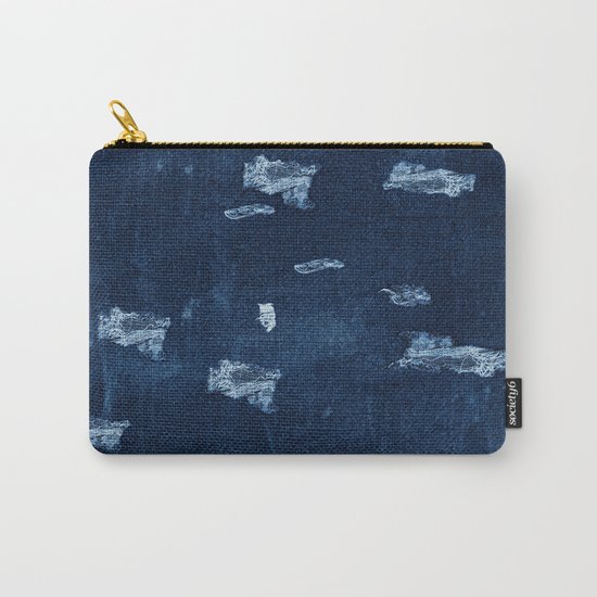 Patched Jeans Carry-All Pouch