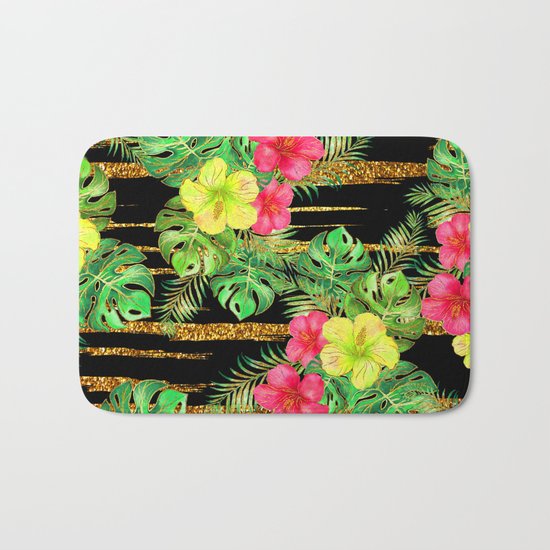 Summer glitter #1 Bath Mat