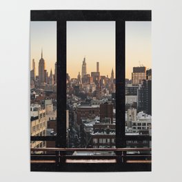 New York City Window VII Poster