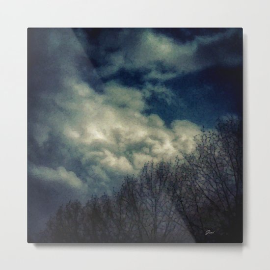 Evening Sky Metal Print
