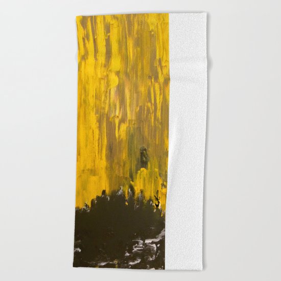 Golden Dream Beach Towel