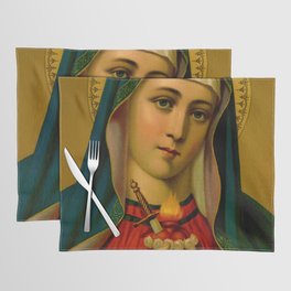 Holy Heart of Mary by Weiszflog Brothers Placemat