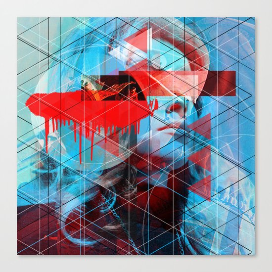 Push the Night Canvas Print