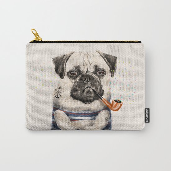 Mr.Pug Carry-All Pouch