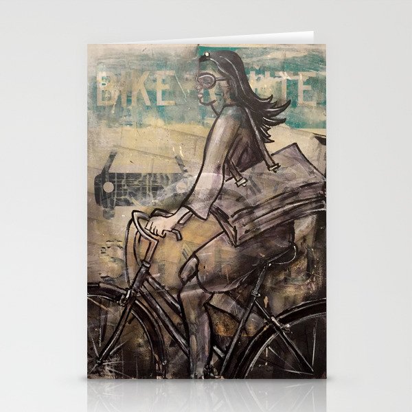 Bike Lane Handbag Stationery Cards