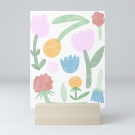 Mixed Florals Mini Art Print
