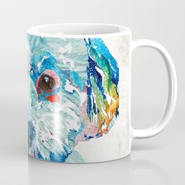 Small Dog Art - Soft Love - Sharon Cummings Coffee Mug