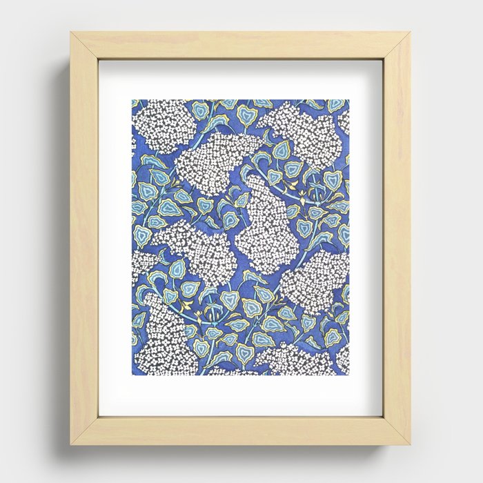 Lilac Recessed Framed Print