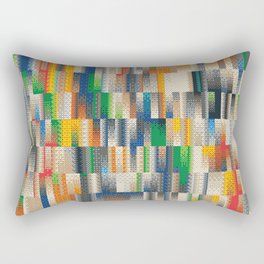 Pixel background Rectangular Pillow