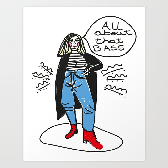 Alice - XOXO Collection Art Print