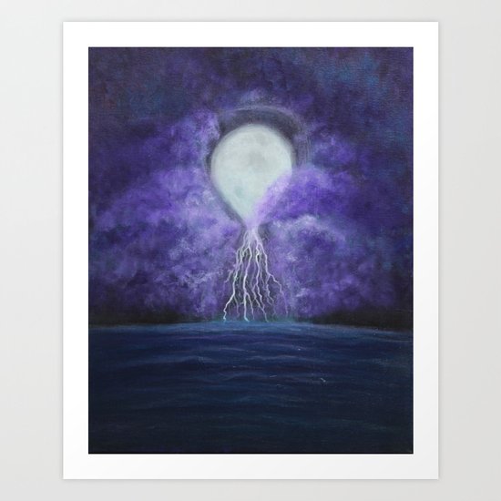 Storms of Time Art Print