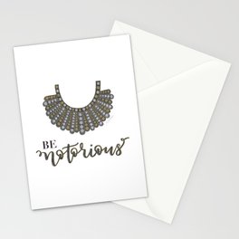 Be Notorious Stationery Card