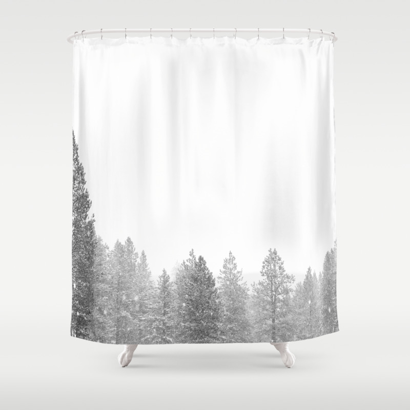 Winterland Snowy Landscape Photography White Out Winter Pine