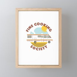 Cooking Society Framed Mini Art Print