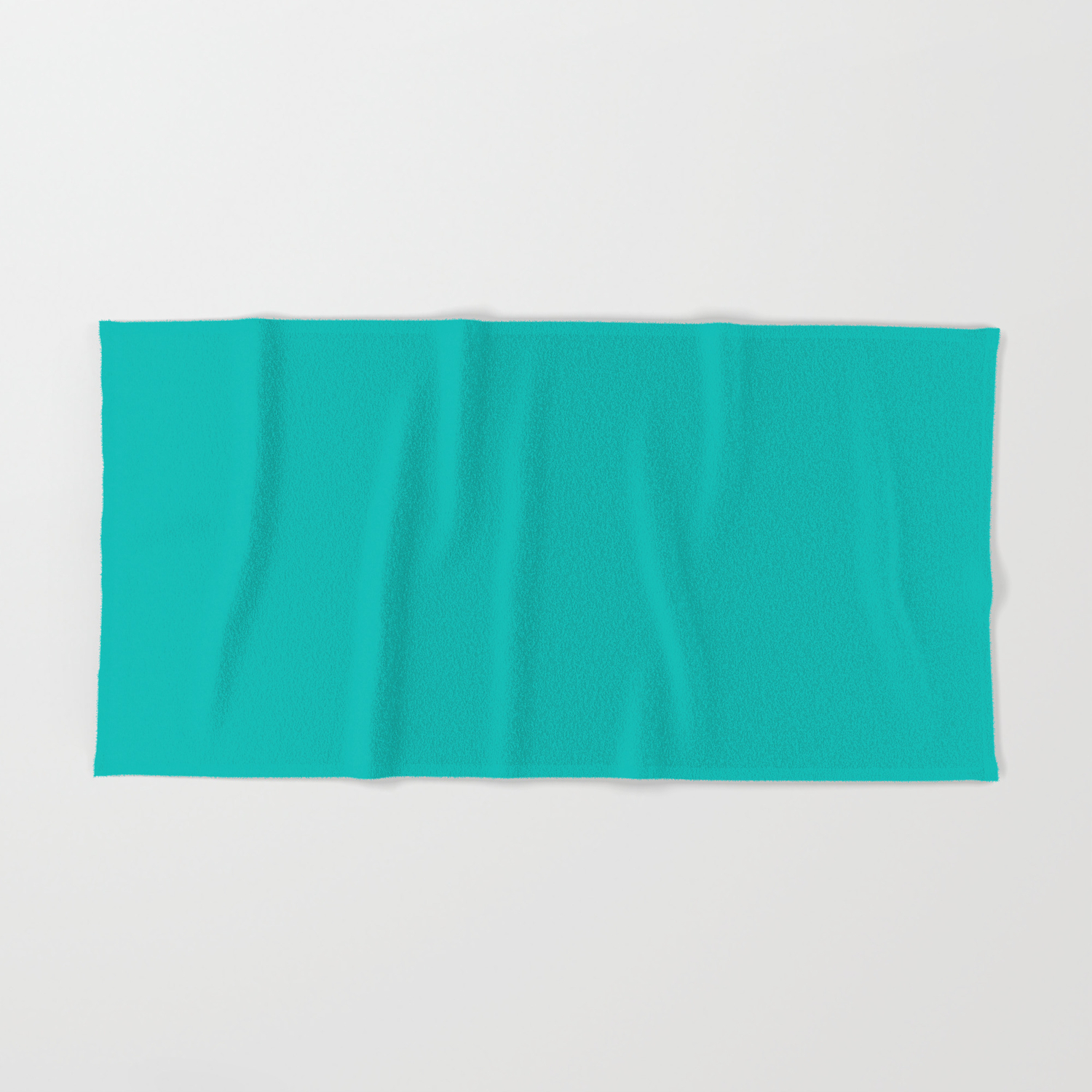 aqua colored towels