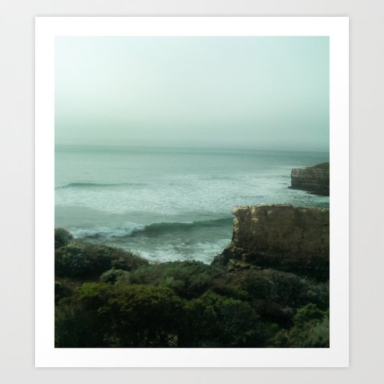 The Green Sea Art Print