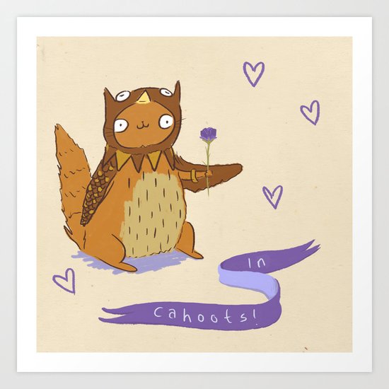 In Cahoots Art Print