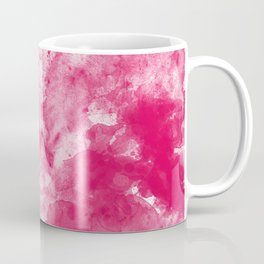 Hot Pink Watercolor Splatter No. 1 Coffee Mug