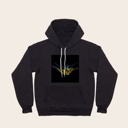 Pray For Ukraine, Realistic Illustration Of Couple Holding Hands In Modern Minimalistic Style, Abstract Art Drawings, Version 1/2 Hoody