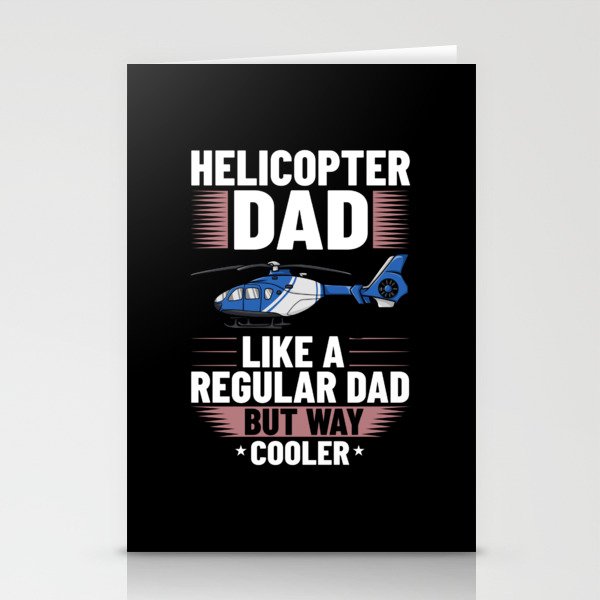 Helicopter Rc Remote Control Pilot Stationery Cards
