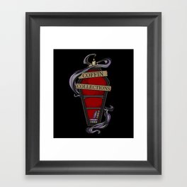 The Coffin Collection Framed Art Print