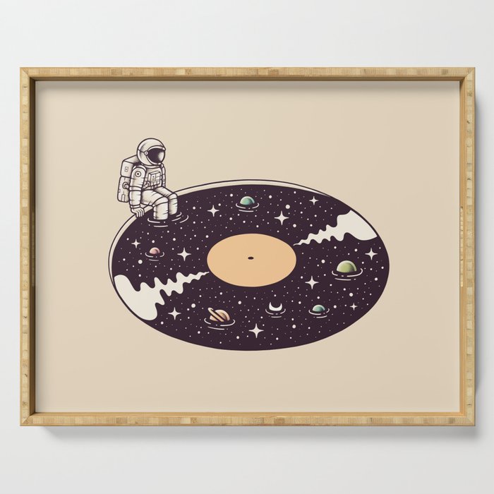 Cosmic Sound Serving Tray