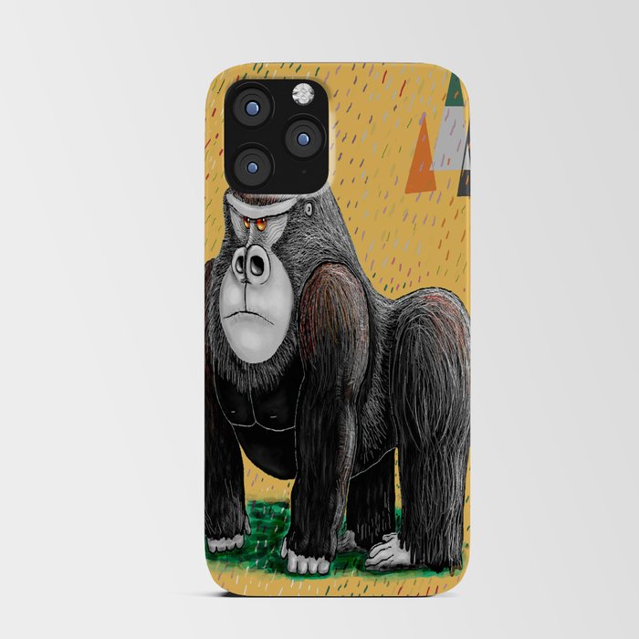 Endangered Rainforest Mountain Gorilla iPhone Card Case