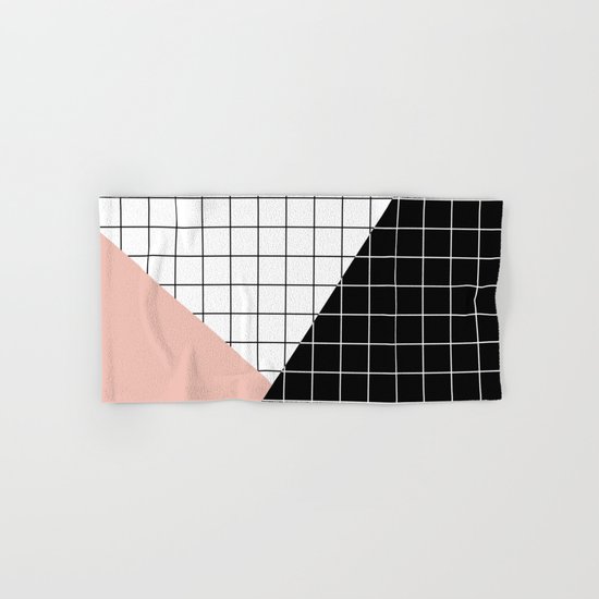 Minimal Geometry Hand & Bath Towel