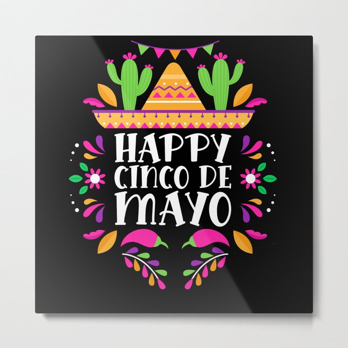 Cinco De Mayo Metal Print