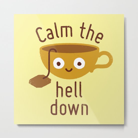 Anxietea Metal Print