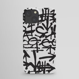 Graffiti Pattern iPhone Case