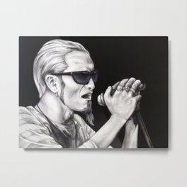 Layne Staley - Alice in Chains Metal Print