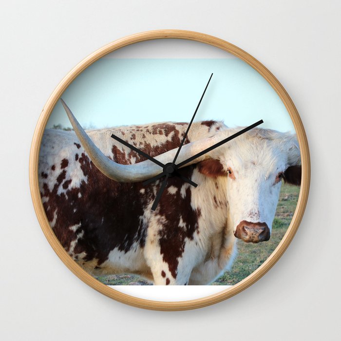 Bull Wall Clock