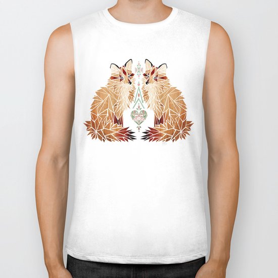 fox love Biker Tank