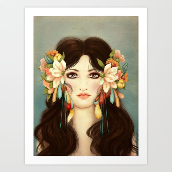 Helen of Troy Art Print