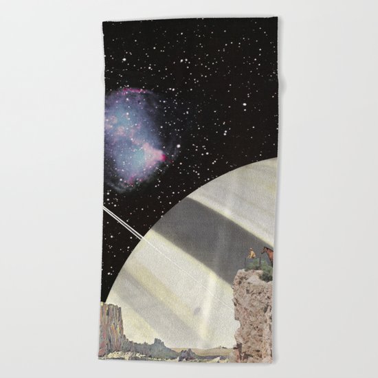 Space Cowboys Beach Towel