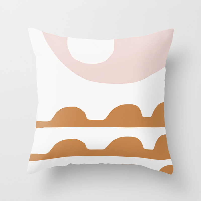 Io Moon Art Abstract Earth Tones Colors Minimalist Lunar Art