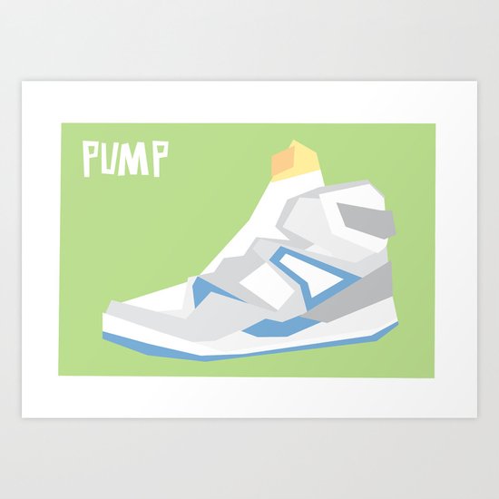 Pump Minimalist Art Print