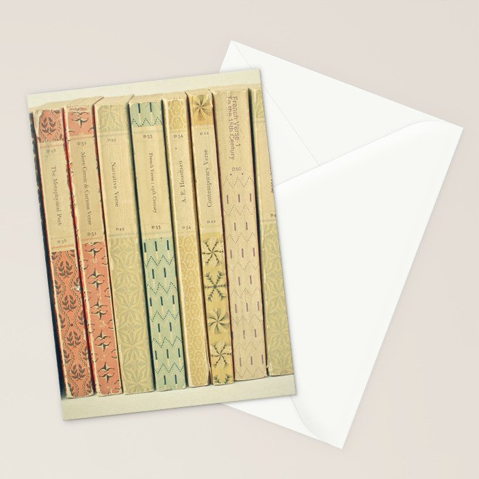 Old Books Stationery Cards by cassiabeck Society6
