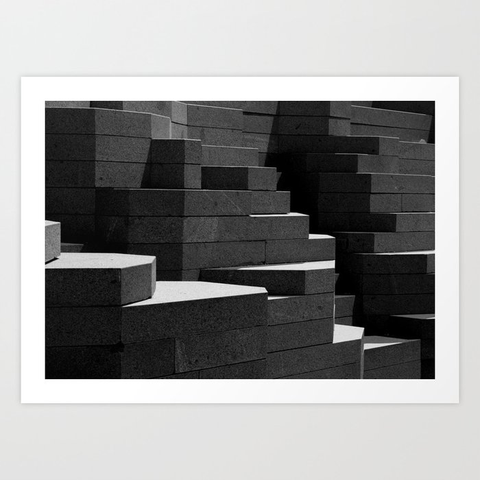 Abstract Architecture IV Art Print