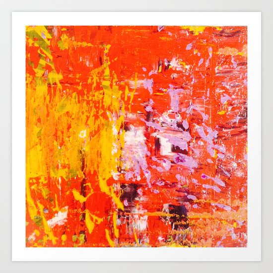 SCRAPE 4 Art Print