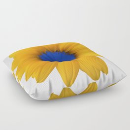 Sunflower for Ukraine Floor Pillow